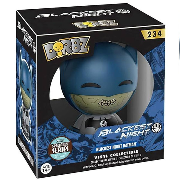 Funko Dorbz #234 DC Batman Blackest Night Batman Specialty Series Exclusive Vinyl Figure